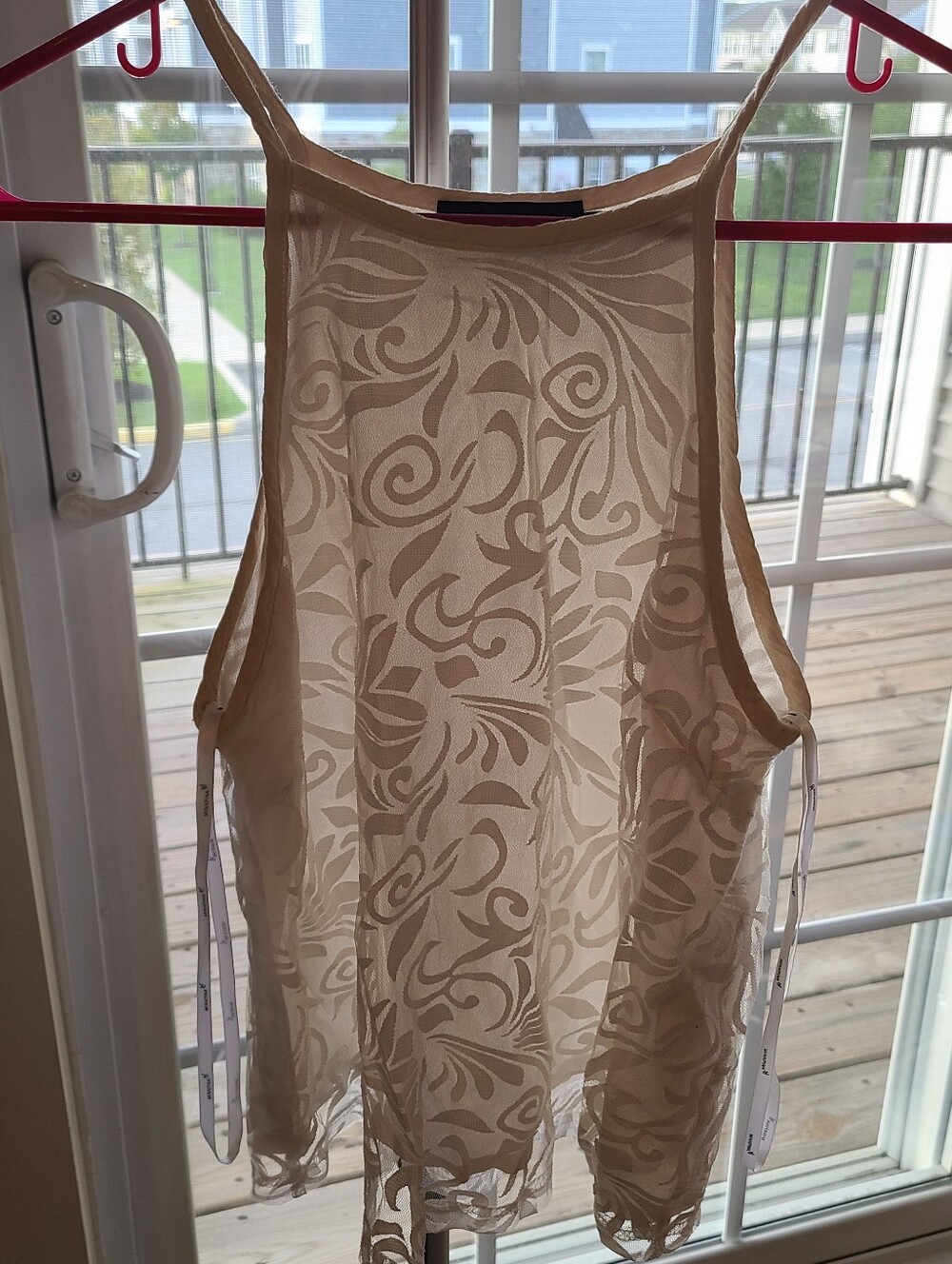 White MinkPink Halter Top